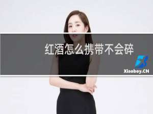 红酒怎么携带不会碎