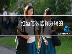 红酒怎么选择好喝的