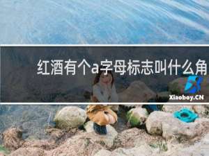 红酒有个a字母标志叫什么角
