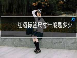 红酒标签尺寸一般是多少