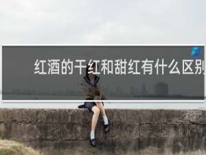 红酒的干红和甜红有什么区别