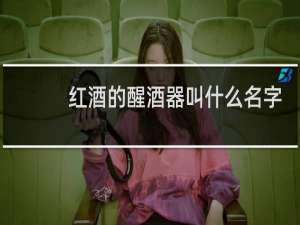 红酒的醒酒器叫什么名字