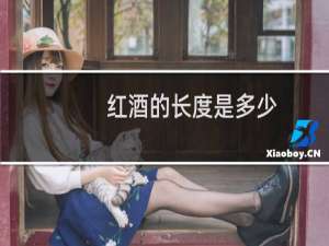 红酒的长度是多少
