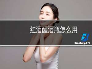 红酒醒酒瓶怎么用