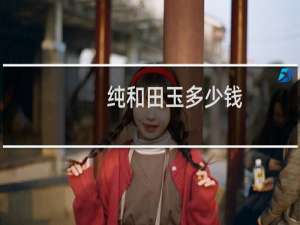 纯和田玉多少钱