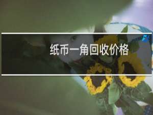 纸币一角回收价格