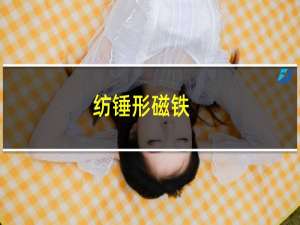 纺锤形磁铁