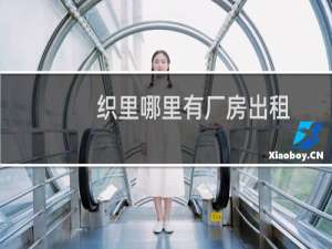 织里哪里有厂房出租