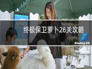 终极保卫萝卜26关攻略