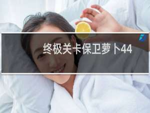 终极关卡保卫萝卜44