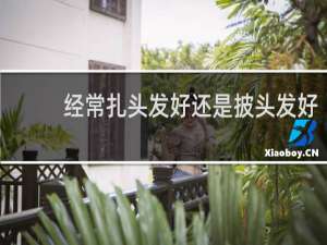 经常扎头发好还是披头发好