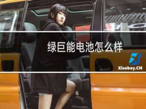 绿巨能电池怎么样