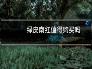 绿皮南红值得购买吗