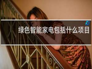 绿色智能家电包括什么项目
