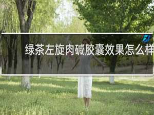 绿茶左旋肉碱胶囊效果怎么样