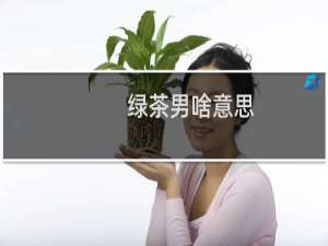 绿茶男啥意思