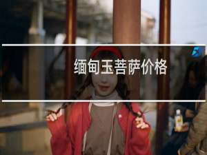 缅甸玉菩萨价格