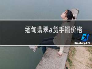 缅甸翡翠a货手镯价格
