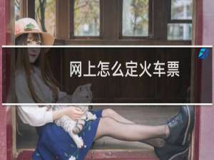网上怎么定火车票
