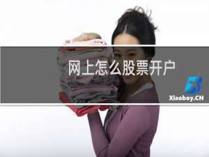 网上怎么股票开户