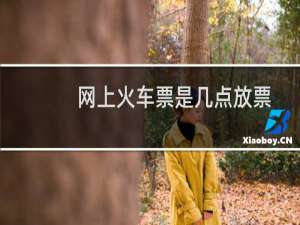 网上火车票是几点放票
