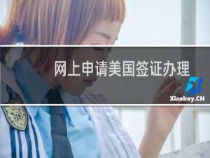 网上申请美国签证办理