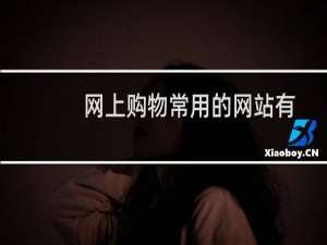 网上购物常用的网站有哪些？