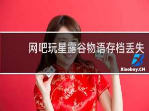 网吧玩星露谷物语存档丢失