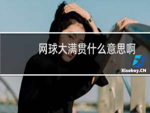 网球大满贯什么意思啊