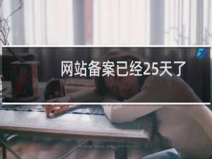 网站备案已经25天了，为什么还在审核？