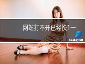 网站打不开已经快1一个月了