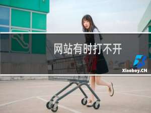 网站有时打不开。或打开慢。是怎么回事？