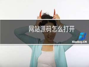 网站源码怎么打开