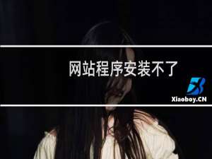 网站程序安装不了，权限哪里设置?