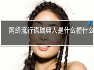 网络流行语瑞典人是什么梗什么梗