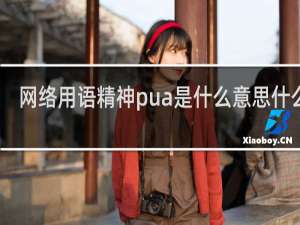 网络用语精神pua是什么意思什么梗