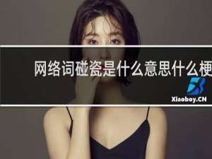 网络词碰瓷是什么意思什么梗