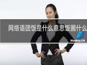 网络语团饭是什么意思饭圈什么梗