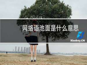 网络语池面是什么意思，池面帅哥什么梗什么梗
