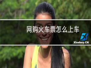 网购火车票怎么上车