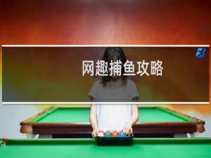 网趣捕鱼攻略