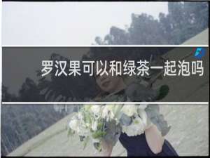 罗汉果可以和绿茶一起泡吗