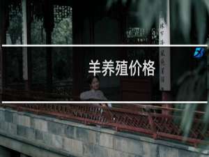 羊养殖价格