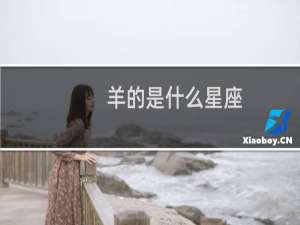 羊的是什么星座