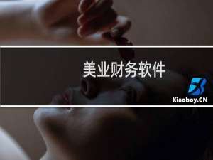 美业财务软件