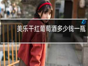 美乐干红葡萄酒多少钱一瓶