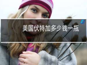 美国伏特加多少钱一瓶