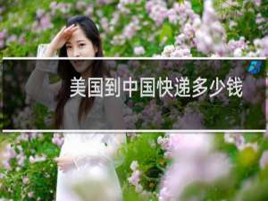 美国到中国快递多少钱