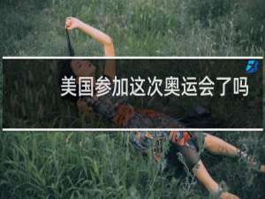 美国参加这次奥运会了吗