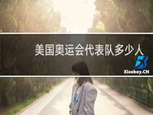 美国奥运会代表队多少人